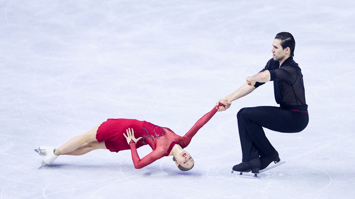 Minerva Hase, Nikita Volodin win World Figure Skating Championships pairs’ title for Germany