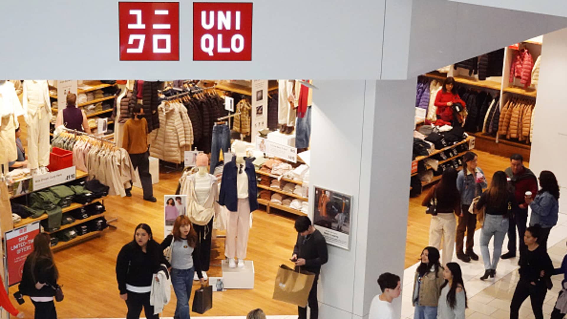 Uniqlo owner Fast Retailing shares jump after it lifts profit outlook