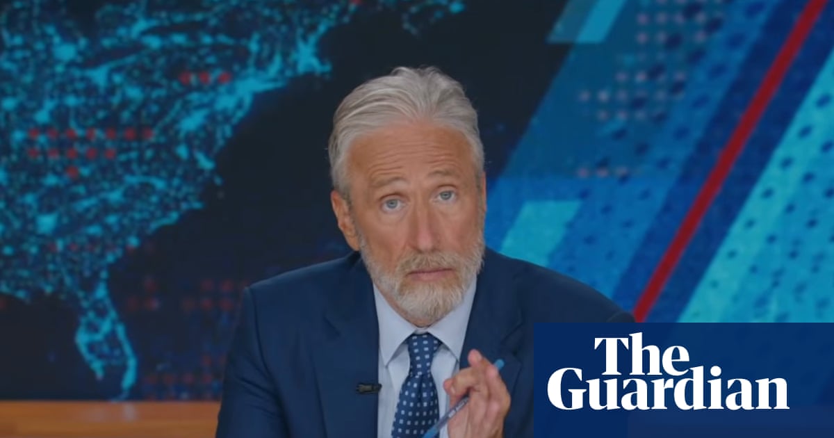 Jon Stewart on Trump’s Jesus photo denial: ‘Do you even care about lying to us any more?’ | Late-night TV roundup