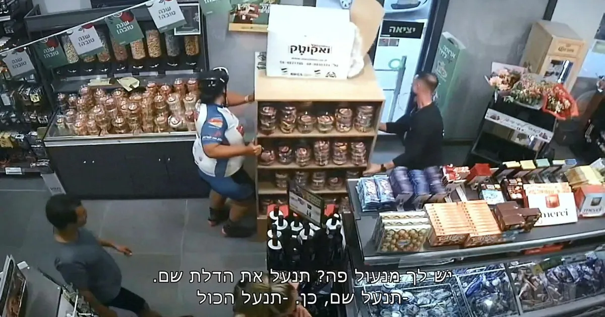 Previously Unseen Oct. 7 Footage Shows Chaos Through CCTV of Gaza Border Gas Station