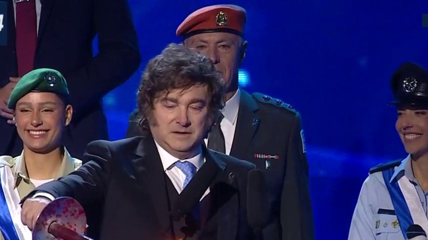 Argentina’s Milei Among Brightest Stars Of Israel’s 78th Independence Day Ceremony