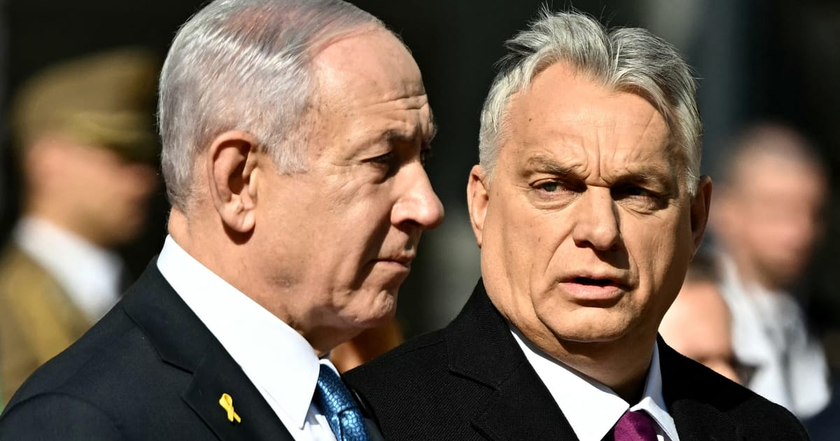 Orbán’s exit leaves Israel exposed in Europe – POLITICO