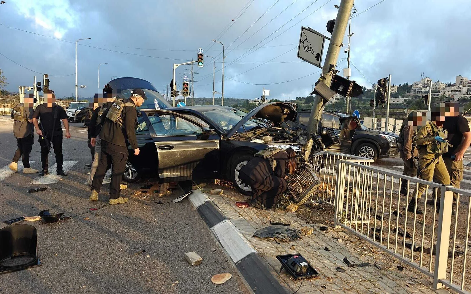 Car said to belong to minister’s security detail strikes and kills Palestinian teen