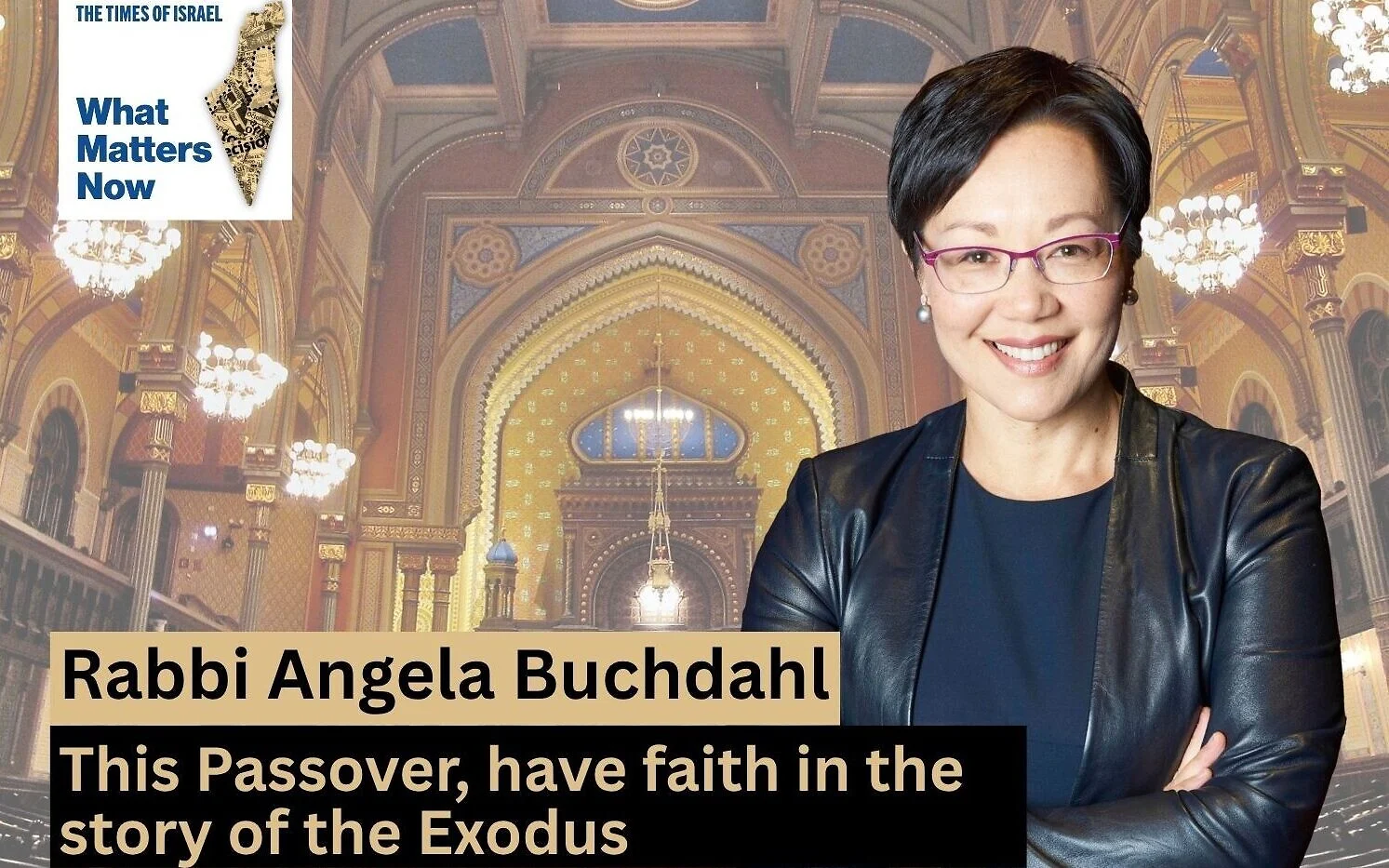 Angela Buchdahl: This Passover, have faith in the story of the Exodus