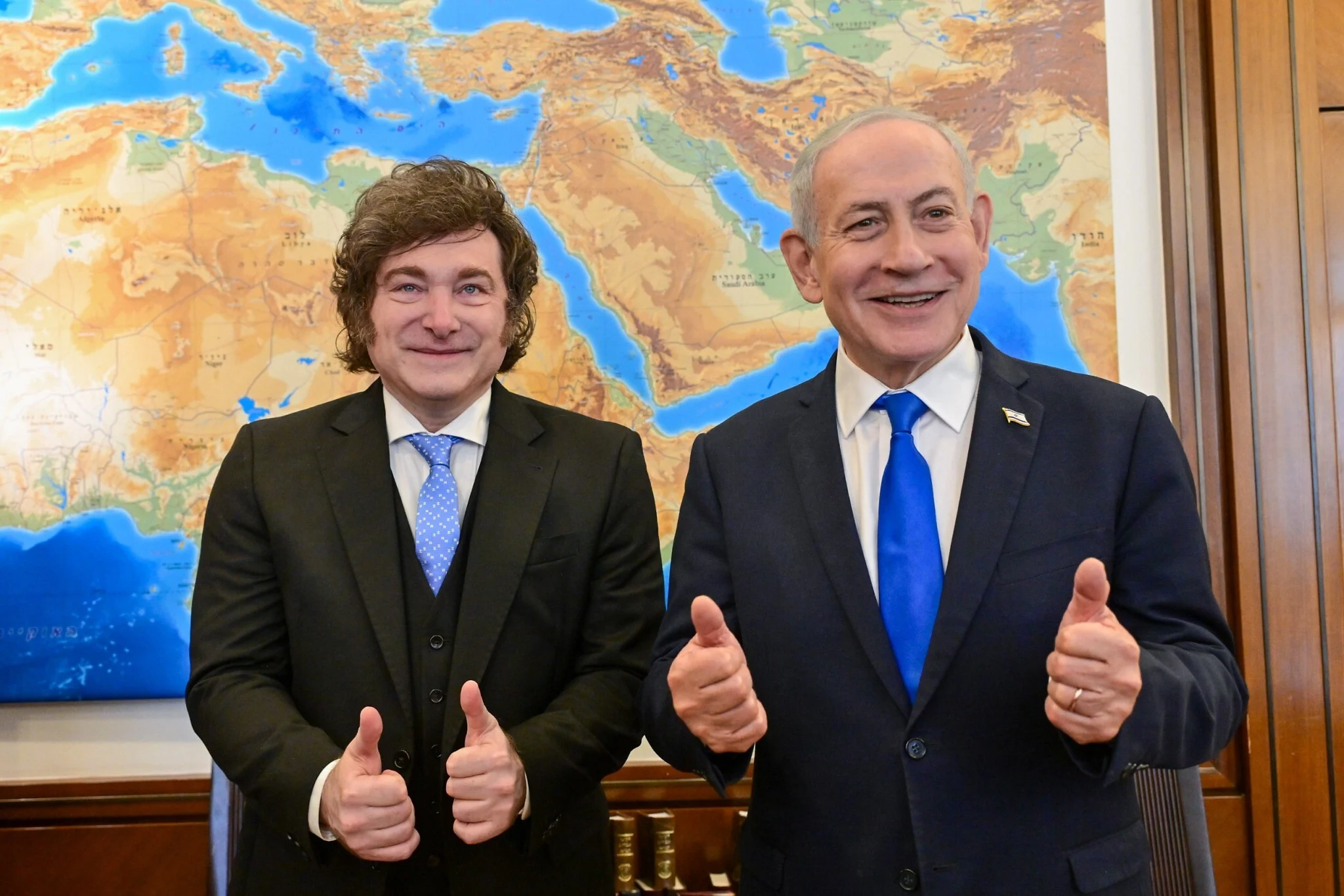 Milei, Netanyahu announce Tel Aviv-Buenos Aires flights, ink strategic Isaac Accords