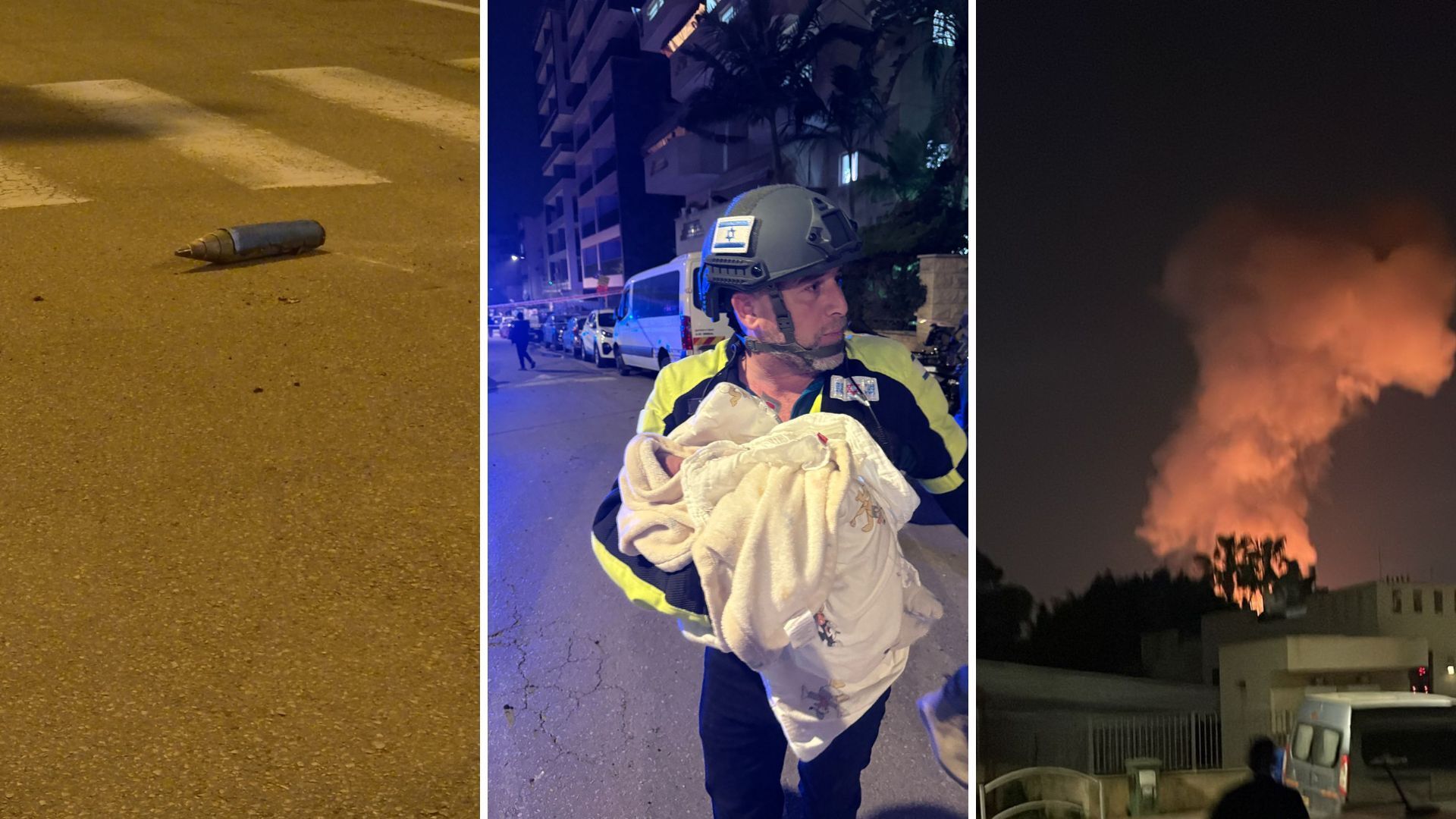 Iranian Cluster Munitions Causes Impacts In 17 Locations Across Central Israel | LIVE BLOG