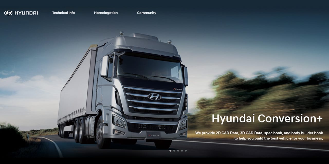 Hyundai Motor Launches ‘Hyundai Conversion+,’ a Commercial Vehicle Technical Information Platform