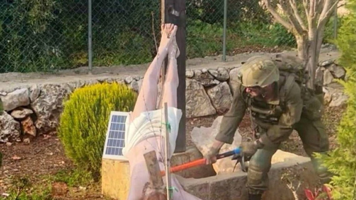 Bad optics? Israel jails soldiers who smashed Jesus statue in Lebanon | Israel attacks Lebanon News