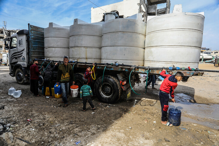 UNICEF condemns killing of 2 water truck drivers by Israeli in northern Gaza