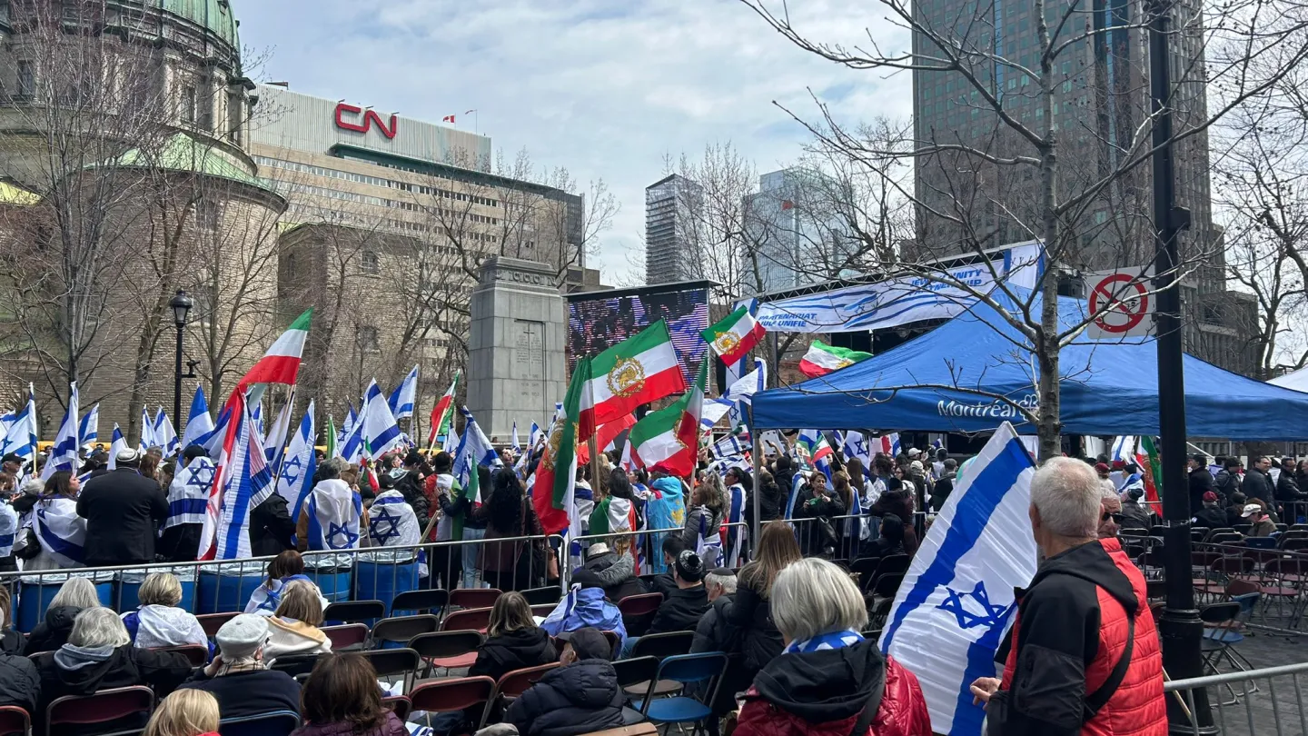 Thousands rally in Montreal to mark Israeli independence – JNS.org
